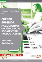 CUERPO SUPERIOR FACULTATIVO DE LA JUNTA DE ANDALUCÍA, OPCIÓN CIENCIAS SOCIALES Y