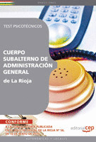 CUERPO SUBALTERNO DE ADMINISTRACIÓN GENERAL DE LA RIOJA.  TEST PSICOTÉCNICOS