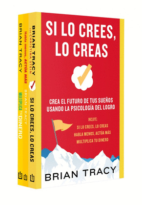 PACK BRIAN TRACY (CONTIENE: SI LO CREES LO CREAS  HABLA MENOS, ACTUA MAS  MULTIPLICA TU DINERO)
