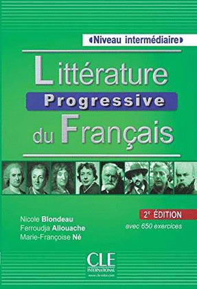 LITTERATURE PROGRESSIVE DU FRANÇAIS - NIVEAU INTERMEDIAIRE - 2ª EDITION LIVRE+CD