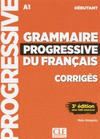 GRAMMAIRE PROGRESSIVE DU FRANÇAIS DEBUTANT CORRIGES