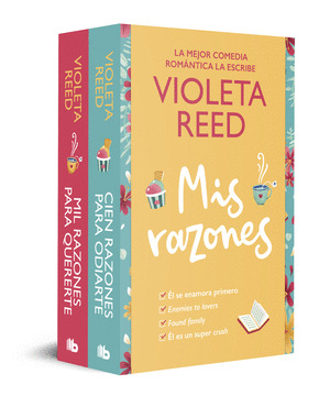 PACK MIS RAZONES: CIEN RAZONES PARA ODIARTE - MIL RAZONES PARA QUERERTE
