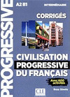 (CORRIGES) CIVILISATION PROGRESSIVE DU FRANÇAIS (INTERMEDIAIRE)