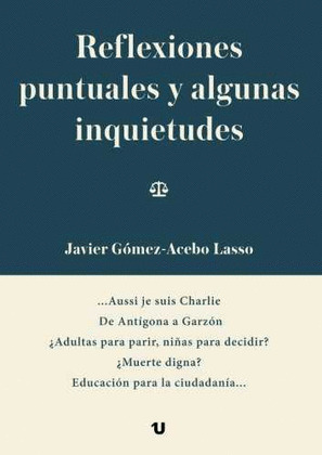 REFLEXIONES PUNTUALES Y ALGUNAS INQUIETUDES