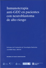 INMUNOTERÀPIA ANTI-GD2 EN PACIENTES CON NEUROBLASTOMA DE ALTO RIESGO