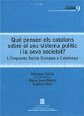 QUÈ PENSEN ELS CATALANS SOBRE EL SEU SISTEMA POLÍTIC I LA SEVA SOCIETAT? L'ENQUE