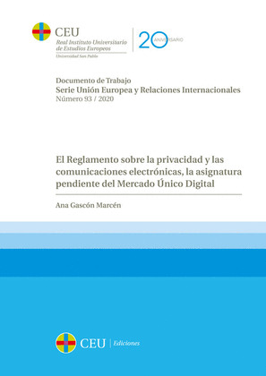 REGLAMENTO SOBRE LA PRIVACIDAD Y LAS COMUNICACIONES ELECTRONICAS