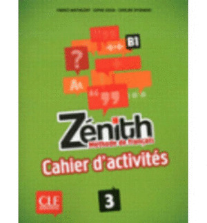 ZENITH 3 - CAHIER D'EXERCICES