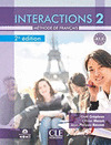 INTERACTIONS 2 - NIVEAU A1.2 - LIVRE DE L'ELEVE + AUDIO
