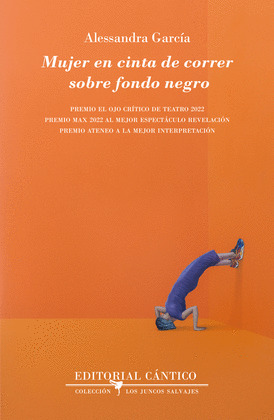 MUJER EN CINTA DE CORRER SOBRE FONDO NEGRO : CON TEXTOS DE MANUEL MATA, RAMON GAZQUEZ Y VIOLETA NIEBLA