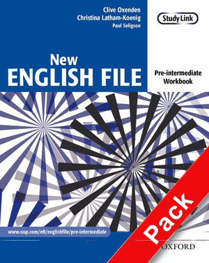 NEW ENGLISH FILE PRE-INTERMEDIATE WORKBOOK. PACK