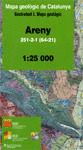 MAPA GEOLÒGIC DE CATALUNYA 1:25 000. GEOTREBALL I. ARENY DE NOGUERA 251-2-1 (64-