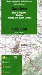 MAPA TOPOGRÀFIC DE CATALUNYA. CAPITALS COMARCALS (1:25.000)