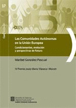 COMUNIDADES AUTÓNOMAS EN LA UNIÓN EUROPEA.