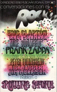 CONVERSACIONES CON EL ROCK, 1: ERIC CLAPTON, RAVI SHANKAR, MAKE BLOOMFIELD, FRANK ZAPPA, PETER TOWNSEND, 