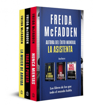 PACK FREIDA MCFADDEN: LA MUJER DE ARRIBA - TRAS LA PUERTA - NUNCA MIENTAS