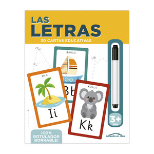 APRENDO EN CASA CON TARJETAS EDUCATIVAS: LAS LETRAS