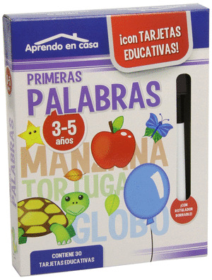 APRENDO EN CASA CON TARJETAS EDUCATIVAS: PRIMERAS PALABRAS