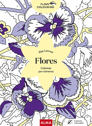 FLORES. COLOREAR POR NUMEROS (FLOW COLOURING)