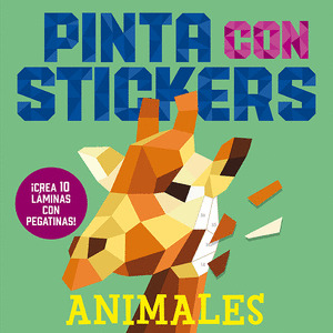 ANIMALES. PINTA CON STICKERS