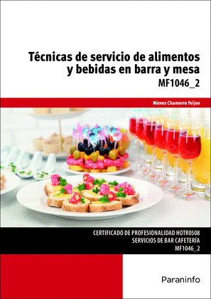 TECNICAS DE SERVICIO DE ALIMENTOS Y BEBIDAS EN BARRA Y MESA