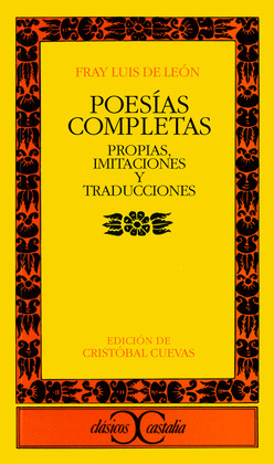 POESIAS COMPLETAS -FRAY LUIS-