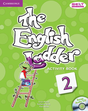 THE ENGLISH LADDER 2 ACTIVITY BOOK + SONGS AUDIO CD