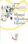 MANUAL DE SINTAXIS DEL ESPAÑOL