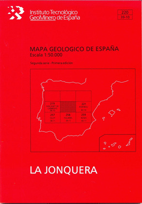 MAPA GEOLOGICO DE ESPAÑA, E 1:50.000 Y MEMORIA