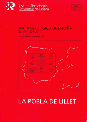 MAPA GEOLOGICO DE ESPAÑA, E 1:50.000 Y MEMORIA