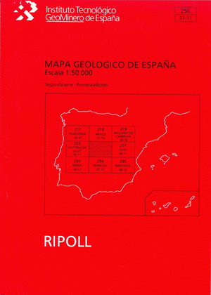 MAPA GEOLOGICO DE ESPAÑA, E 1:50.000 Y MEMORIA