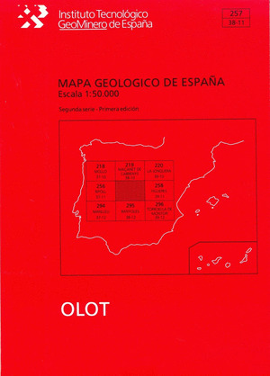 MAPA GEOLOGICO DE ESPAÑA, E 1:50.000 Y MEMORIA