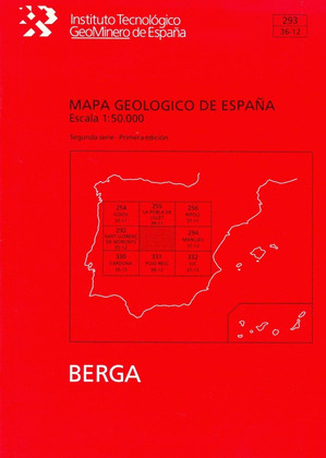MAPA GEOLOGICO DE ESPAÑA E, 1:50.000 Y MEMORIA