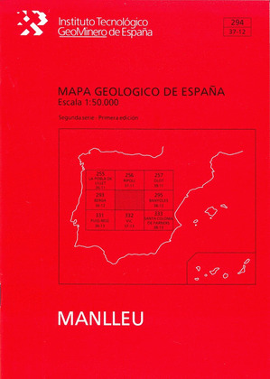 MAPA GEOLOGICO DE ESPAÑA, E 1:50.000 Y MEMORIA