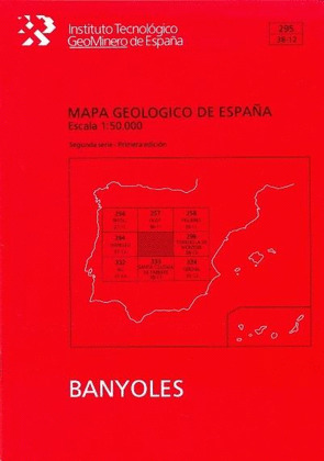 MAPA GEOLOGICO DE ESPAÑA, E 1:50.000 Y MEMORIA