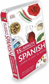 15-MINUTE SPANISH  LIBRO + 2 AUDIO CDS