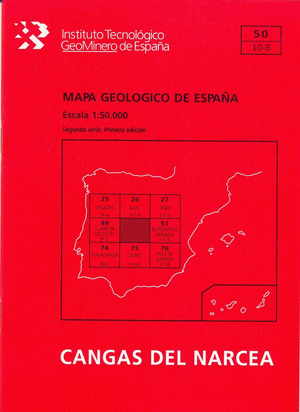 MEMORIA DE LA HOJA GEOLOGICA, N  50 (CANGAS DEL NARCEA)