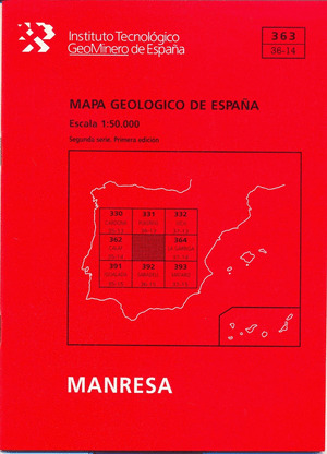 MEMORIA DE LA HOJA GEOLOGICA, N  363 (MANRESA)