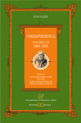 CORRESPONDENCIA VOL VII 1900 1905 JUAN VALERA
