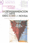 DESHUMANIZACION DEL ARTE, LA / IDEAS SOBRE LA NOVELA