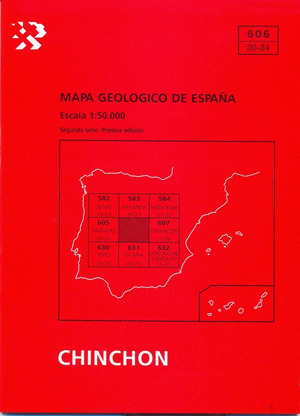 MAPA GEOLOGICO DE ESPAÑA, ESCALA 1:50.000 Y MEMORIA