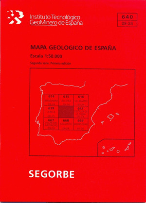 MAPA GEOLOGICO DE ESPAÑA, ESCALA 1:50.000 Y MEMORIA