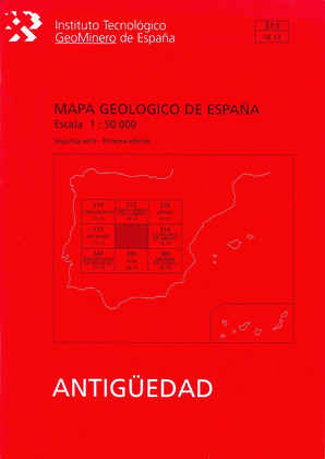 MEMORIA DEL MAPA GEOLOGICO DE ESPAÑA, E 1:50.000
