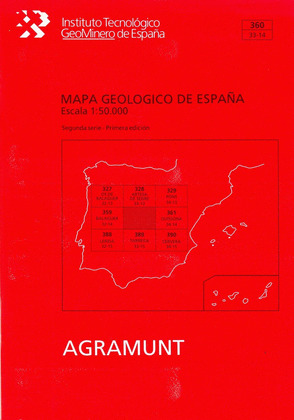 MEMORIA DEL MAPA GEOLOGICO DE ESPAÑA, E. 1:50.000