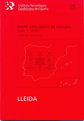 MEMORIA DEL MAPA GEOLOGICO DE ESPAÑA, E. 1:50.000