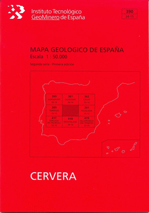 MEMORIA DEL MAPA GEOLOGICO DE ESPAÑA, E. 1:50.000