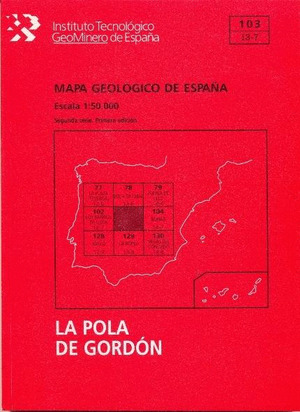 MEMORIA DEL MAPA GEOLOGICO DE ESPAÑA, E. 1:50.000