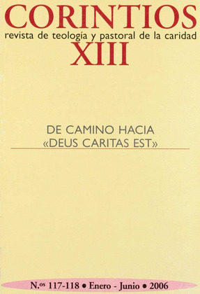 DE CAMINO HACIA DEUS CARITAS EST (117/118 - CORINTIOS XIII)