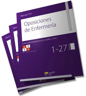 MANUAL CTO OPOSICIONES DE ENFERMERIA PARA CASTILLA LEON