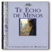 TE ECHO DE MENOS